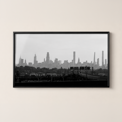 Quadro Skyline NYC por Larissa Heitmann
