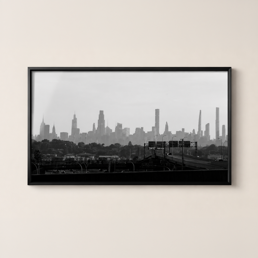 Quadro Skyline NYC por Larissa Heitmann