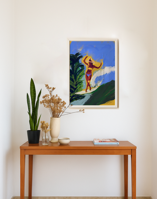 Quadro Surf Heloisa Camargo