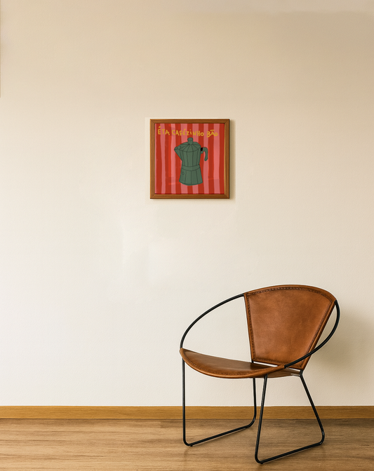 Quadro Cafezinho 30x30cm pronta entrega