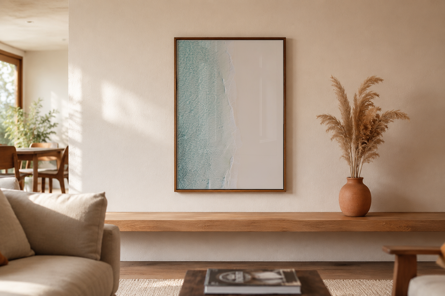 Quadro Maré Azul por Thaís Botezeli Foletto