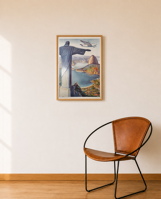 Quadro Rio de Janeiro vintage - Pronta Entrega