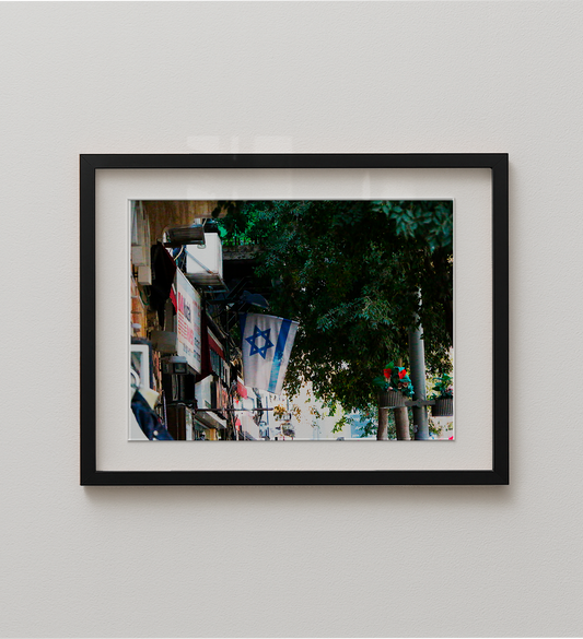 Quadro Símbolos na Rua em Tel Aviv por Larissa Heitmann