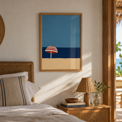 Quadro Praia por Heloisa Camargo