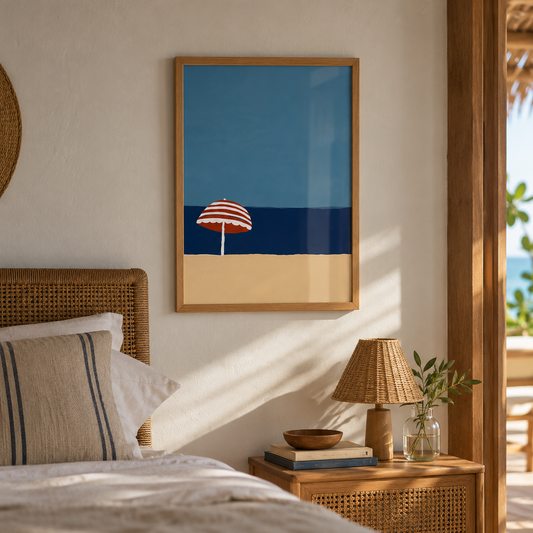 Quadro Praia por Heloisa Camargo