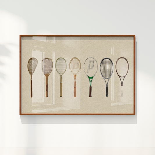 Quadro Raquetes de Tênis