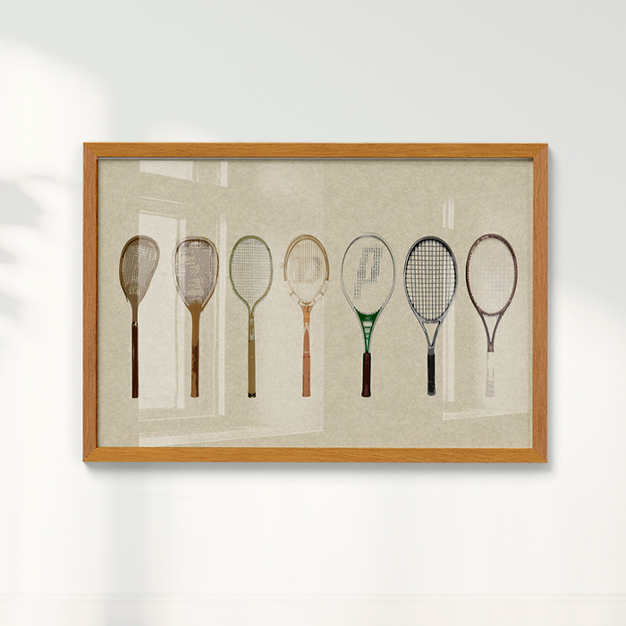 Quadro Raquetes de Tênis
