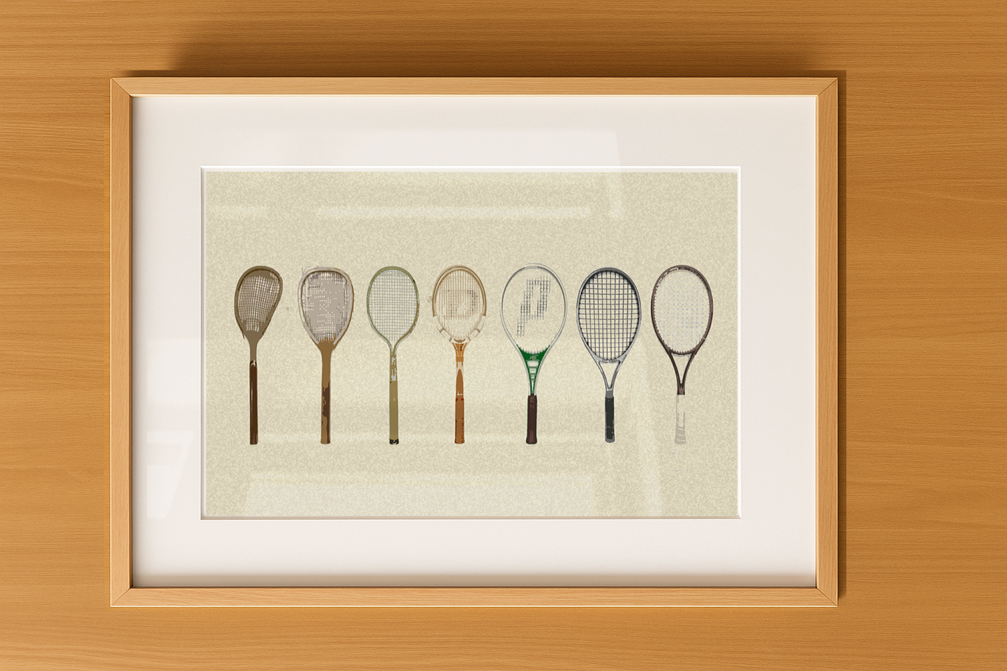 Composição de Quadros Tennis com Paspatur II