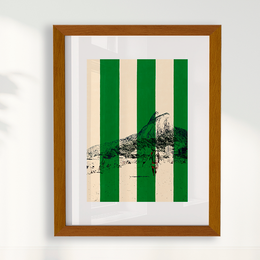 Quadro RIO - Entre Listras I por Larissa Heitmann