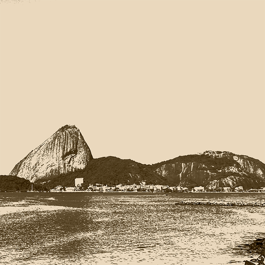 Quadro Rio de Janeiro em Tons Neutros por Larissa Heitmann