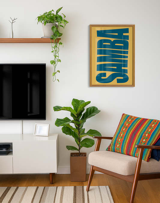 Quadro SAMBA IV - Tiragem Limitada