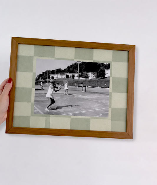 Quadro Quadro Vintage Tennis - A4 - Pronta Entrega