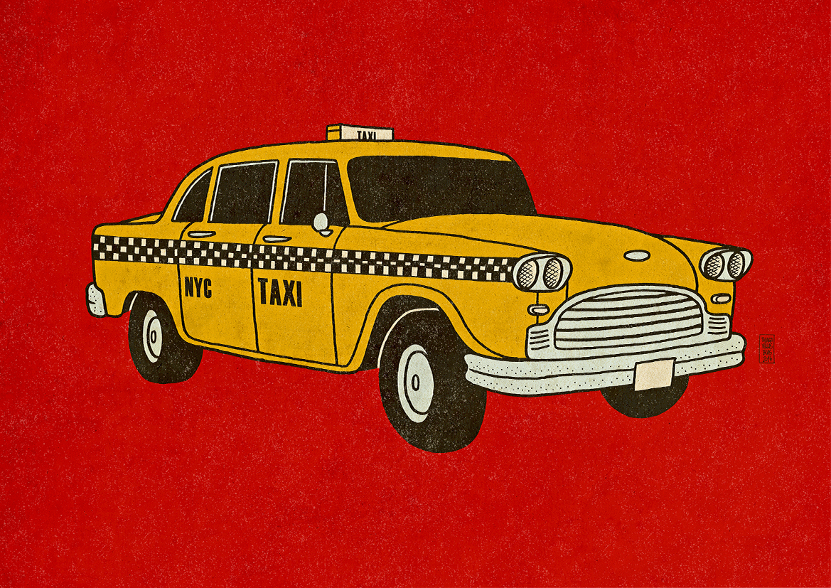 Taxi NYC por Thiago Villas Boas