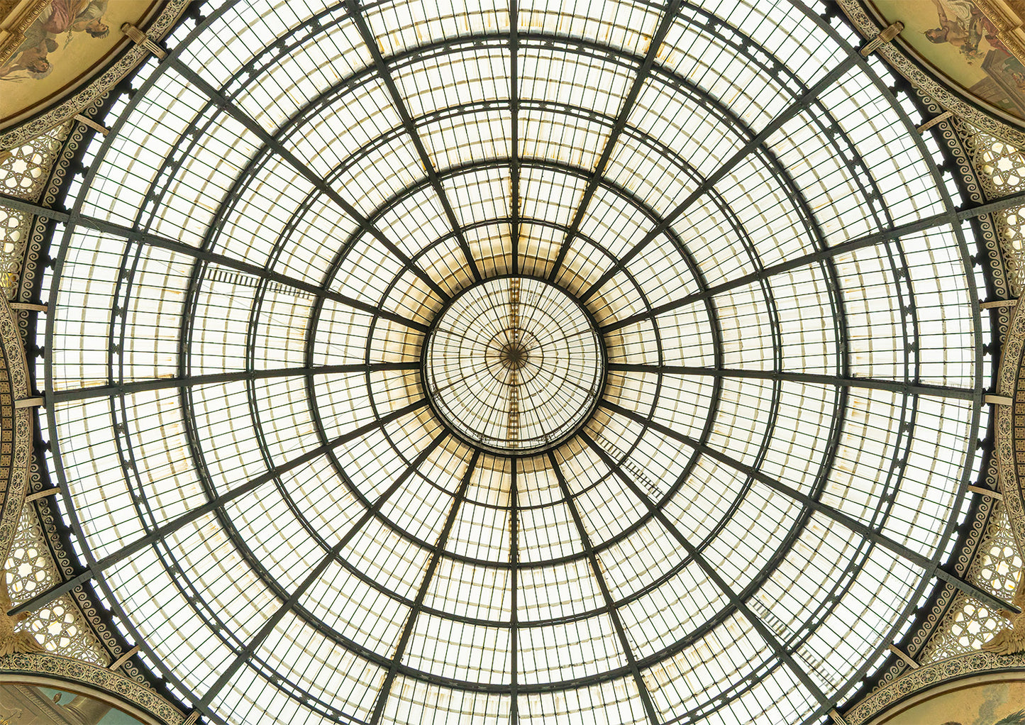 Quadro Galeria Vittorio Emanuele por Vanessa Zago - Tiragem Limitada