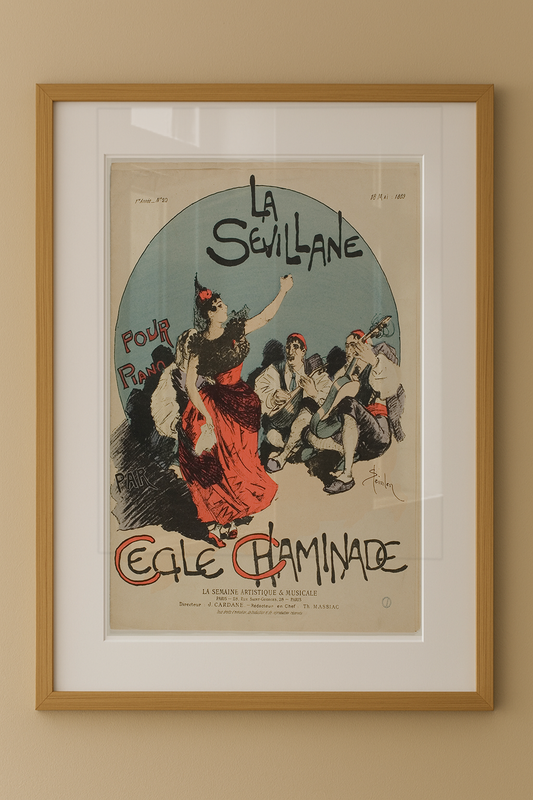 Composição France com Paspatur – Moldura Mel