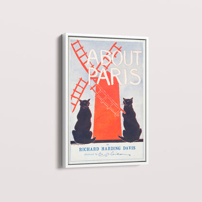 Quadro About Paris - Vintage