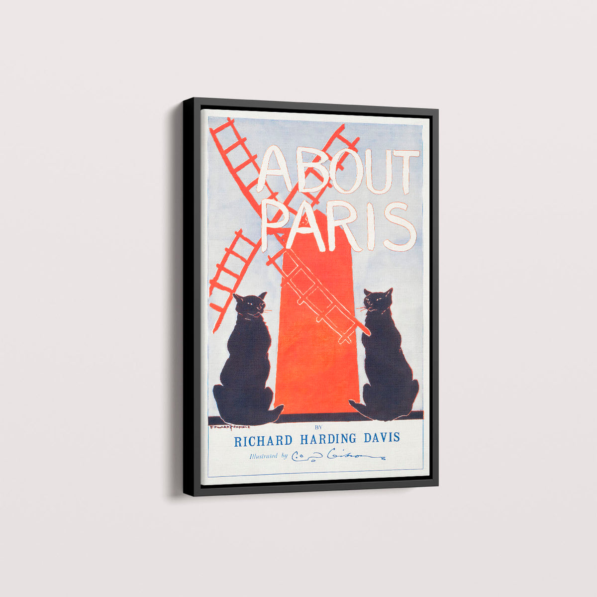 Quadro About Paris - Vintage