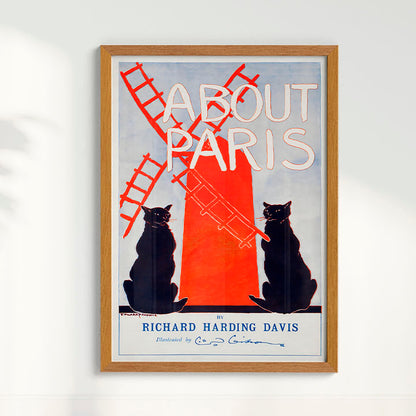 Quadro About Paris - Vintage