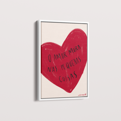 Quadro o Amor por Ela Marte