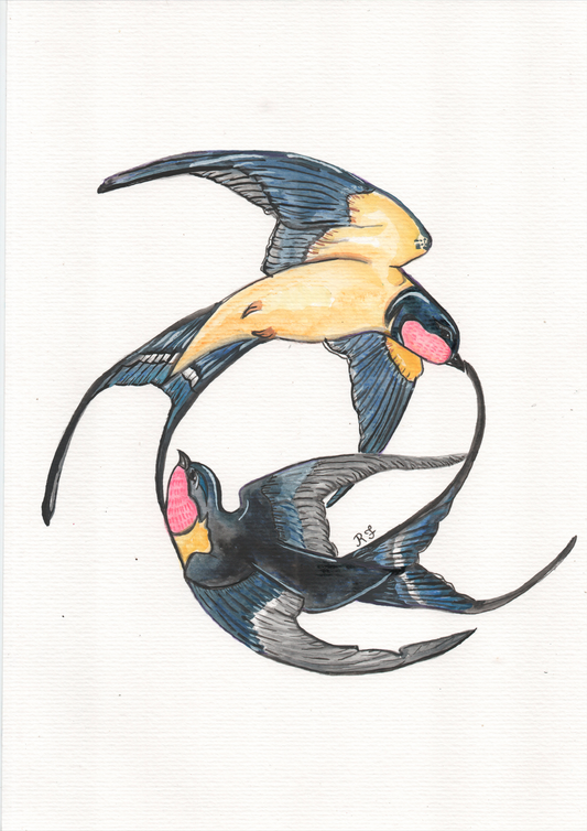 Quadro Aquarelando 21 por Rayana Karoline