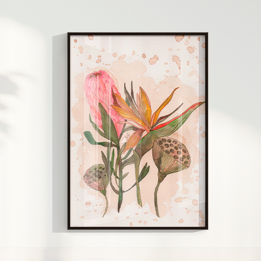 Quadro Aquarelando 30 por Rayana Karoline