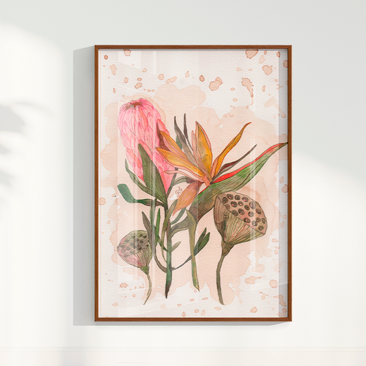 Quadro Aquarelando 30 por Rayana Karoline
