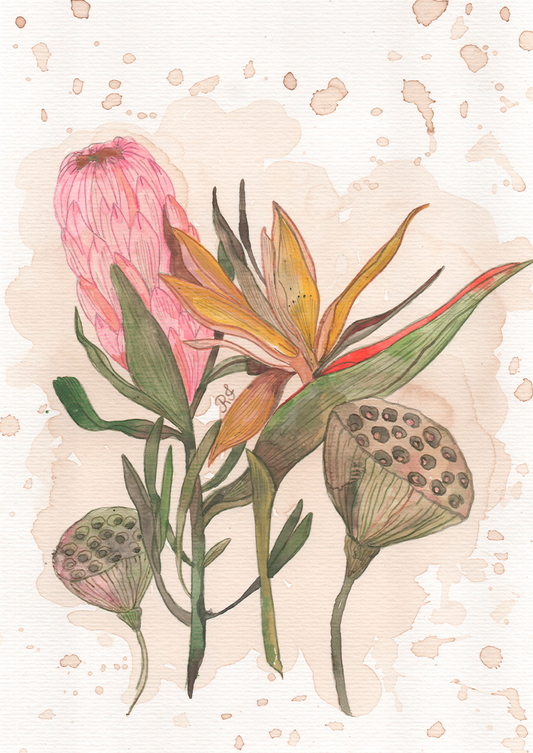 Quadro Aquarelando 30 por Rayana Karoline