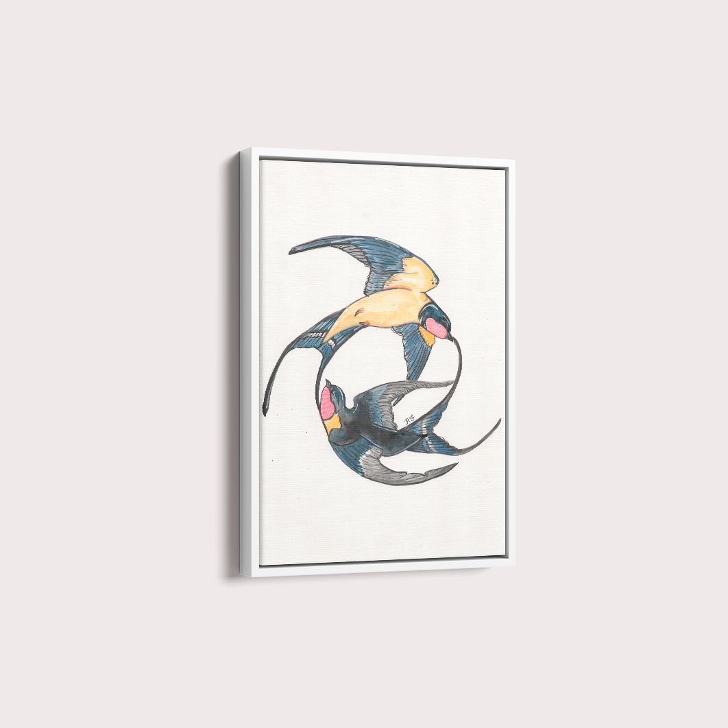 Quadro Aquarelando 21 por Rayana Karoline