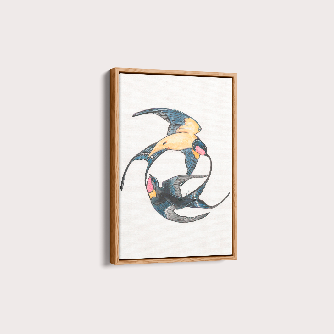 Quadro Aquarelando 21 por Rayana Karoline