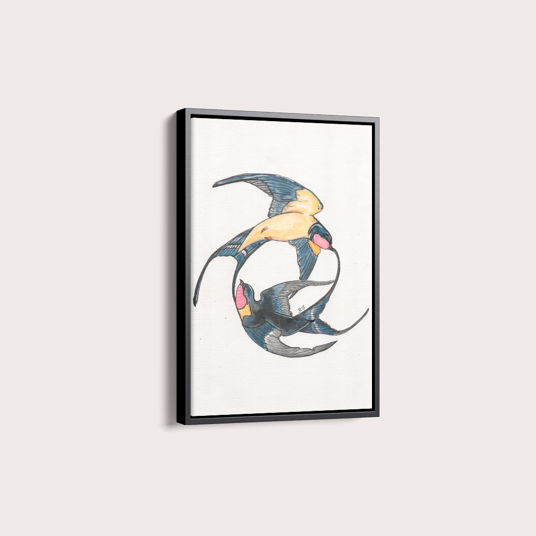 Quadro Aquarelando 21 por Rayana Karoline