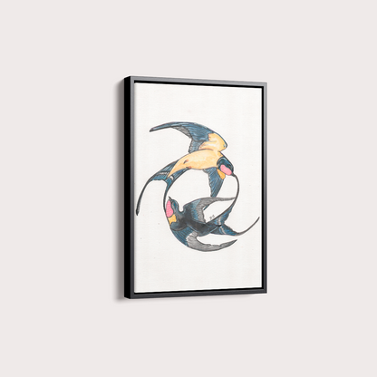 Quadro Aquarelando 21 por Rayana Karoline