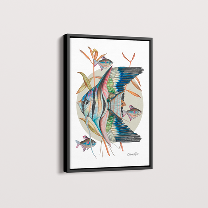 Quadro Aquário por Bruno Felipe