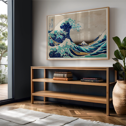 The Great Wave off Kanagawa por Katsushika Hokusai
