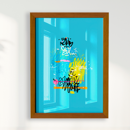 Quadro Azul por Samuel Choer