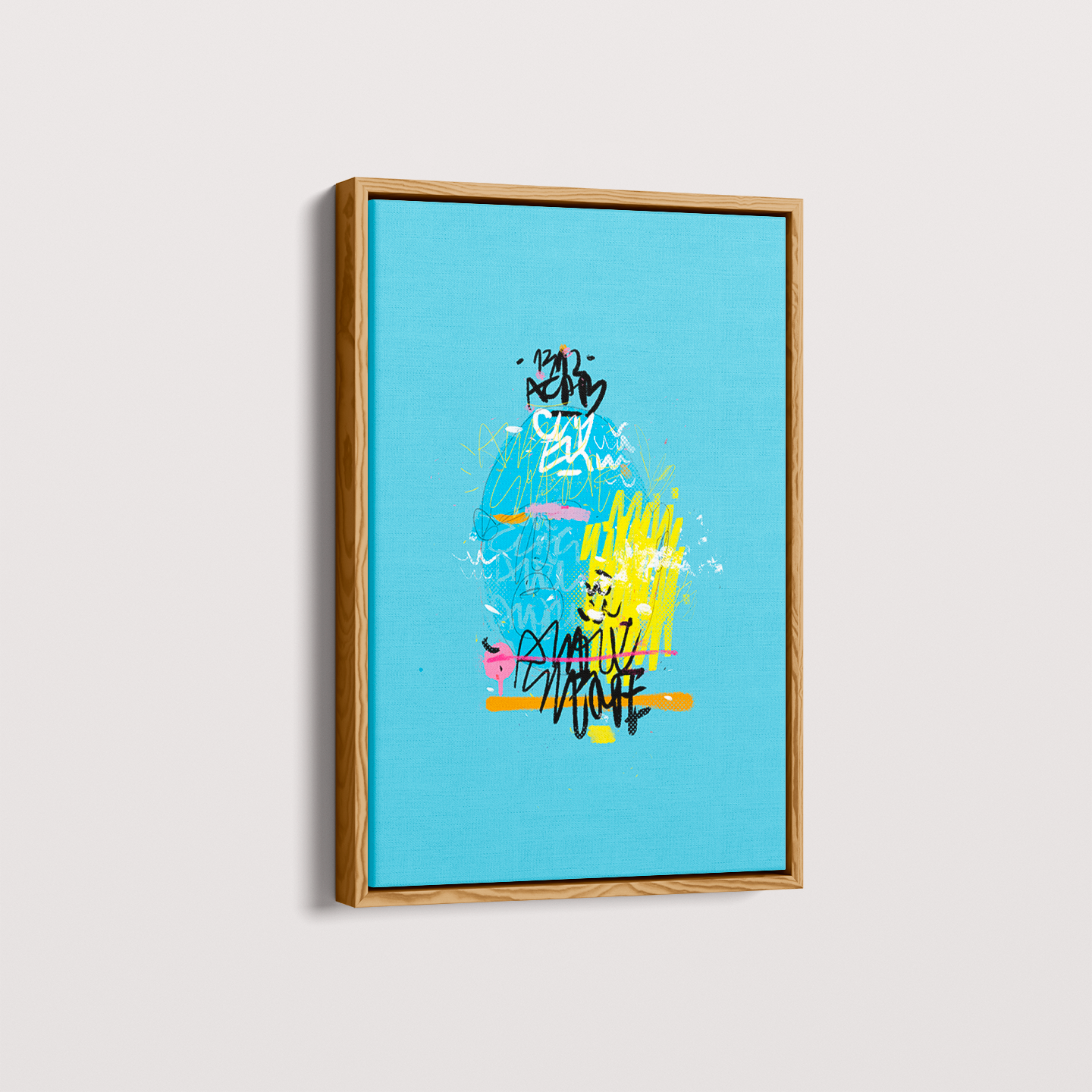 Quadro Azul por Samuel Choer
