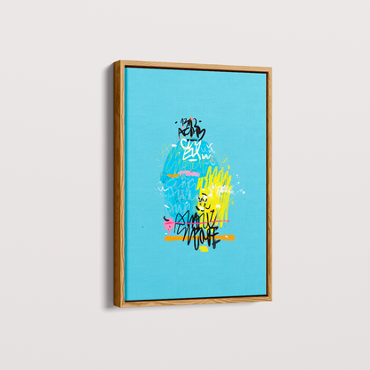 Quadro Azul por Samuel Choer