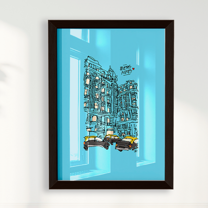 Quadro Buenos Aires II por Samuel Choer