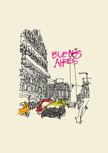 Quadro Buenos Aires I por Samuel Choer