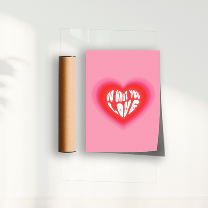 Do what you love por Larissa Lira