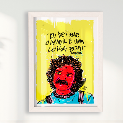 Quadro Belchior por Samuel Choer