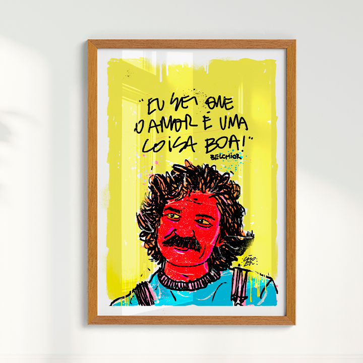 Quadro Belchior por Samuel Choer