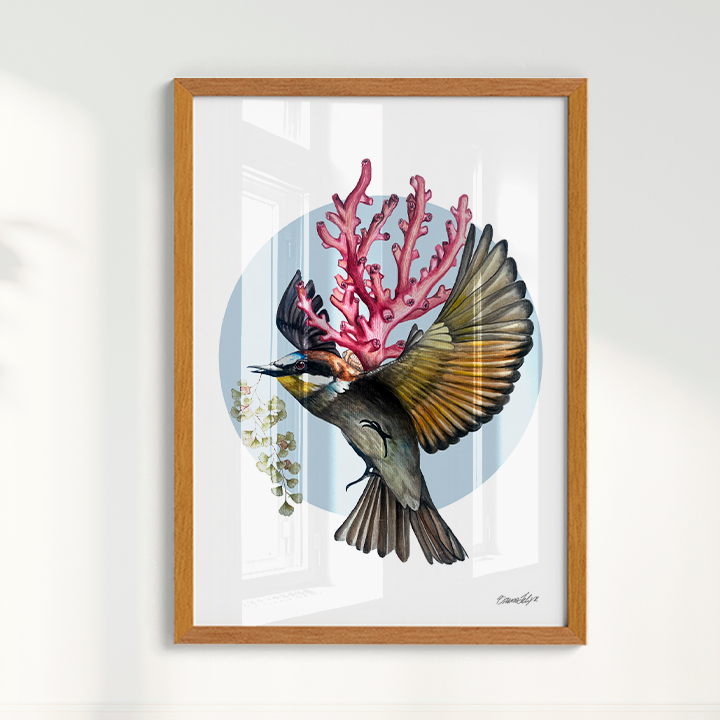 Quadro  Bem-te-vi por Bruno Felipe