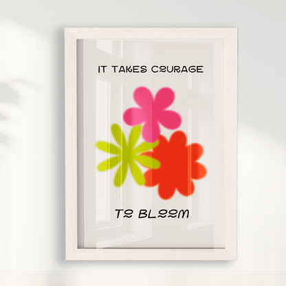 Quadro Bloom por Larissa Lira