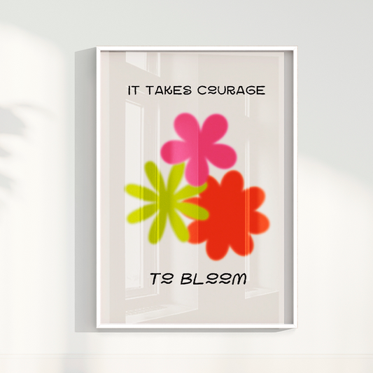 Quadro Bloom por Larissa Lira