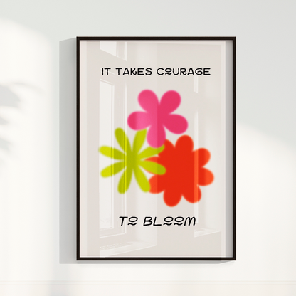 Quadro Bloom por Larissa Lira