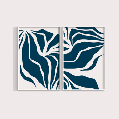 Composição Abstract Blue