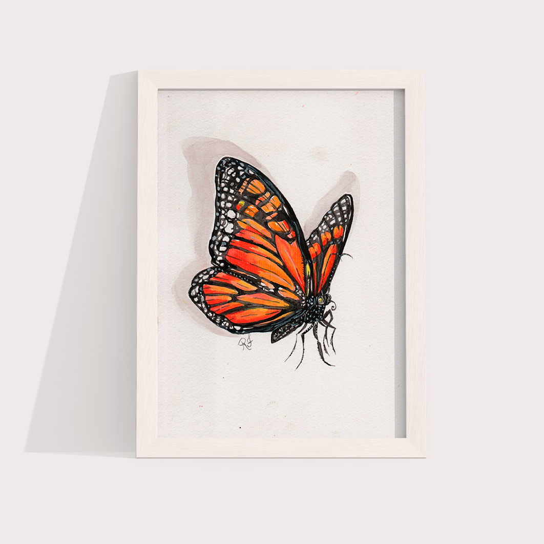 Borboleta I por aquarelando