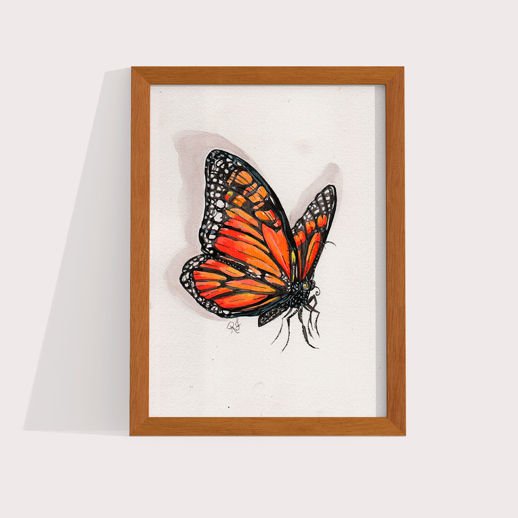 Borboleta I por aquarelando