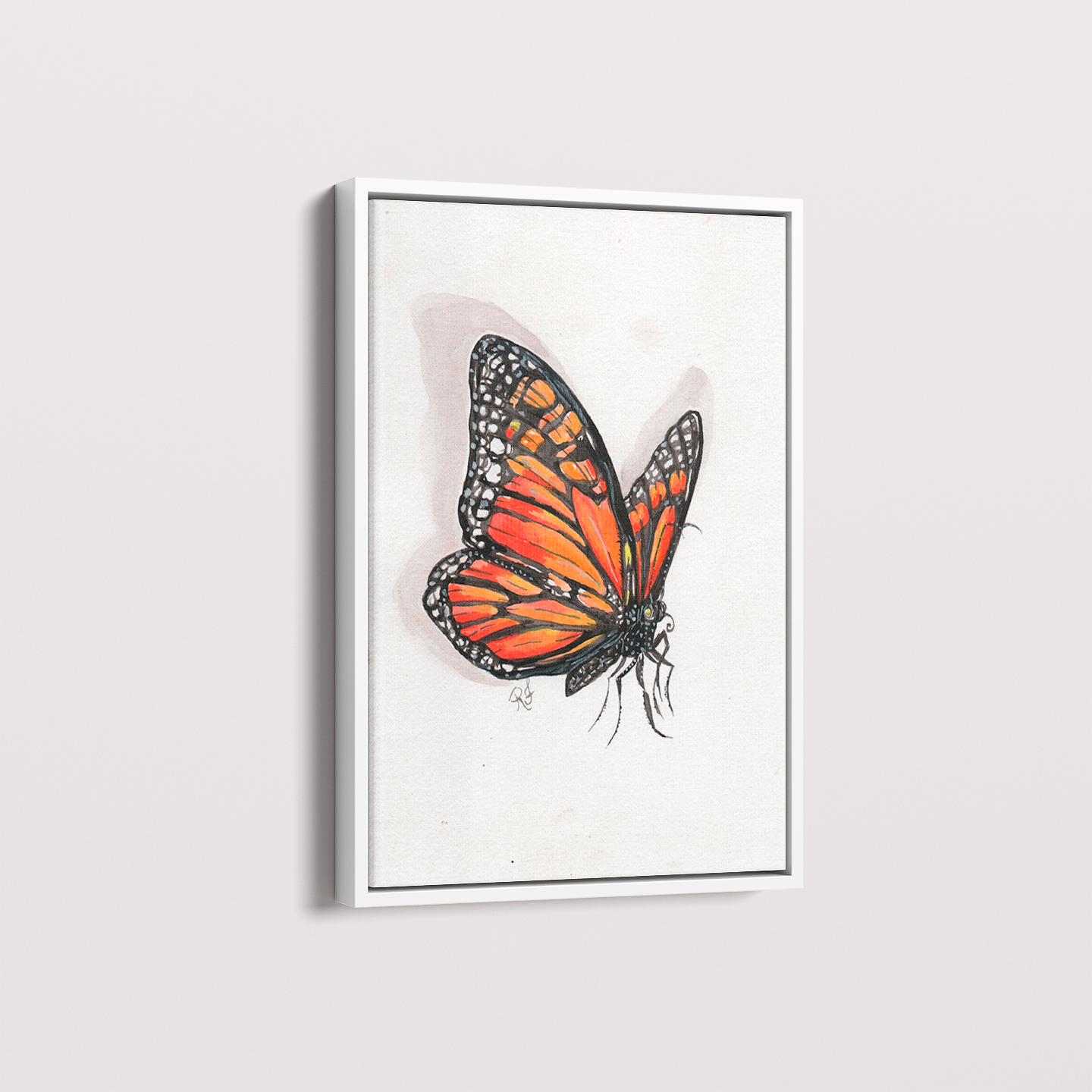 Borboleta I por aquarelando