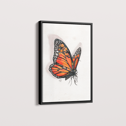 Quadro Borboleta I por aquarelando